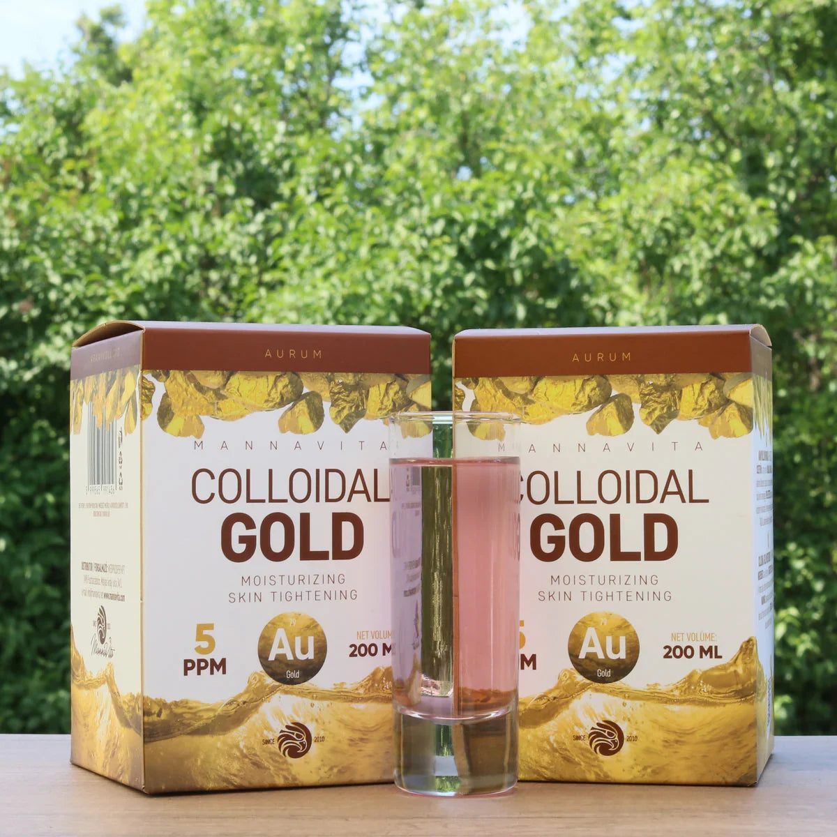 Mannavita Colloidal Gold 5 PPM • 200 ml - Mannavita