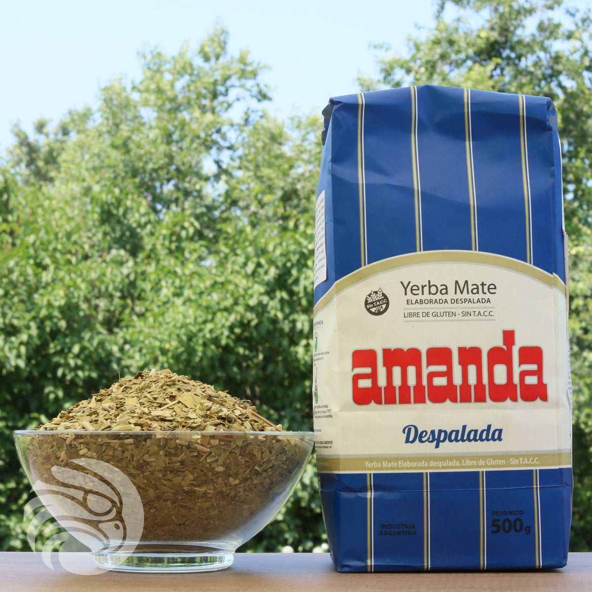 Amanda Yerba-Mate-Tee • Ohne Stängel – Sin palo • 500 g