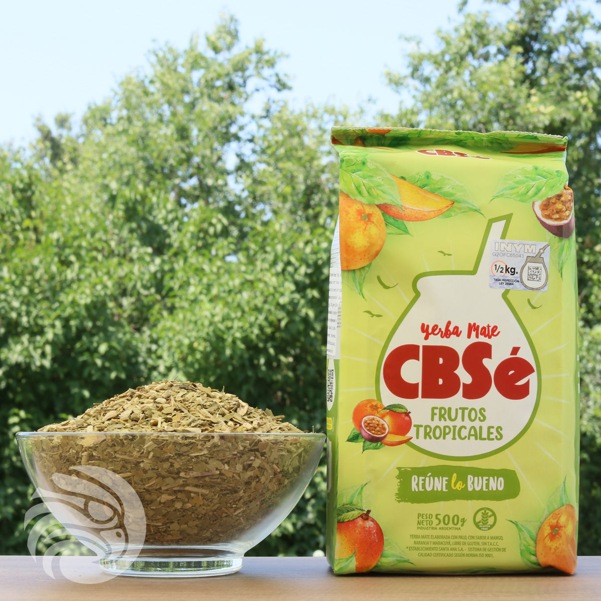 CBSé Yerba-Mate-Tee • Tropische Früchte • 500 g