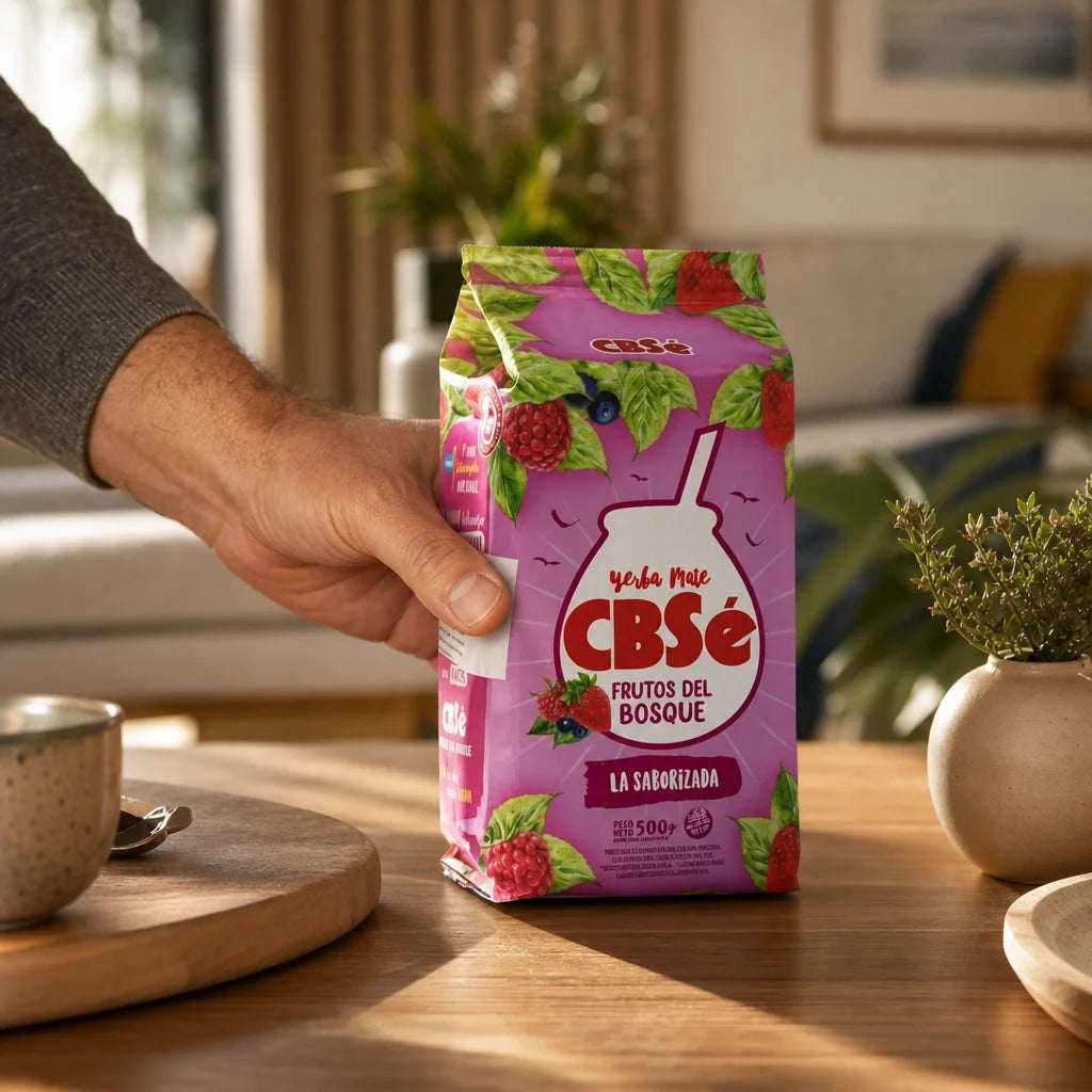 CBSé Yerba-Mate-Tee • Waldfrüchte • 500 g