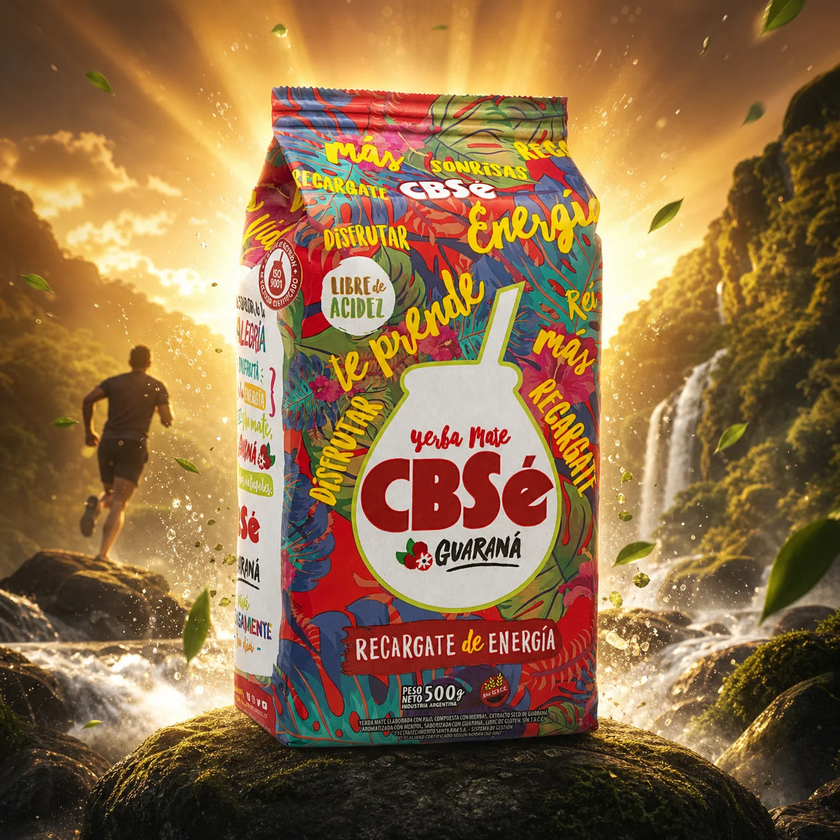 CBSé Yerba-Mate-Tee • Waldfrüchte • 500 g