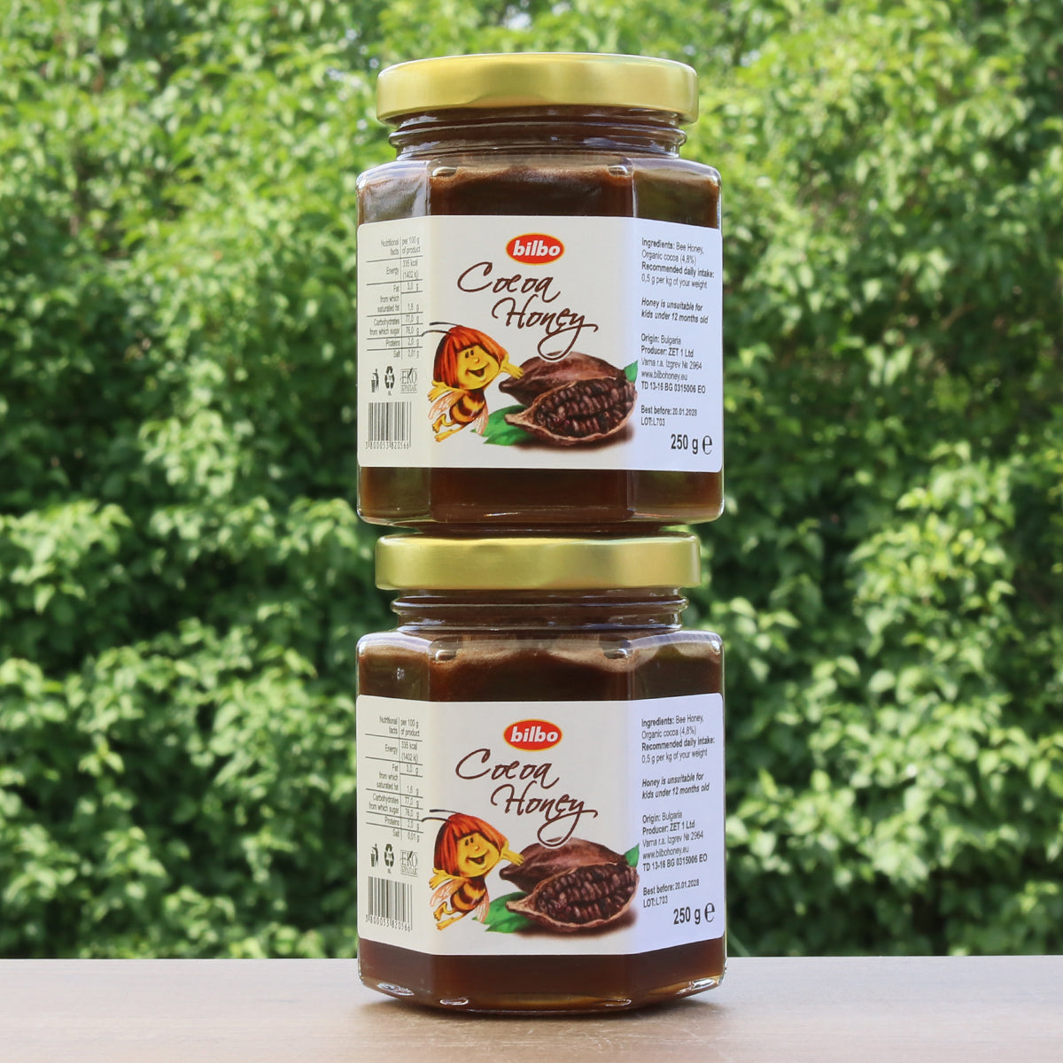 Bilbo Rohkakao-Honig • 250 g