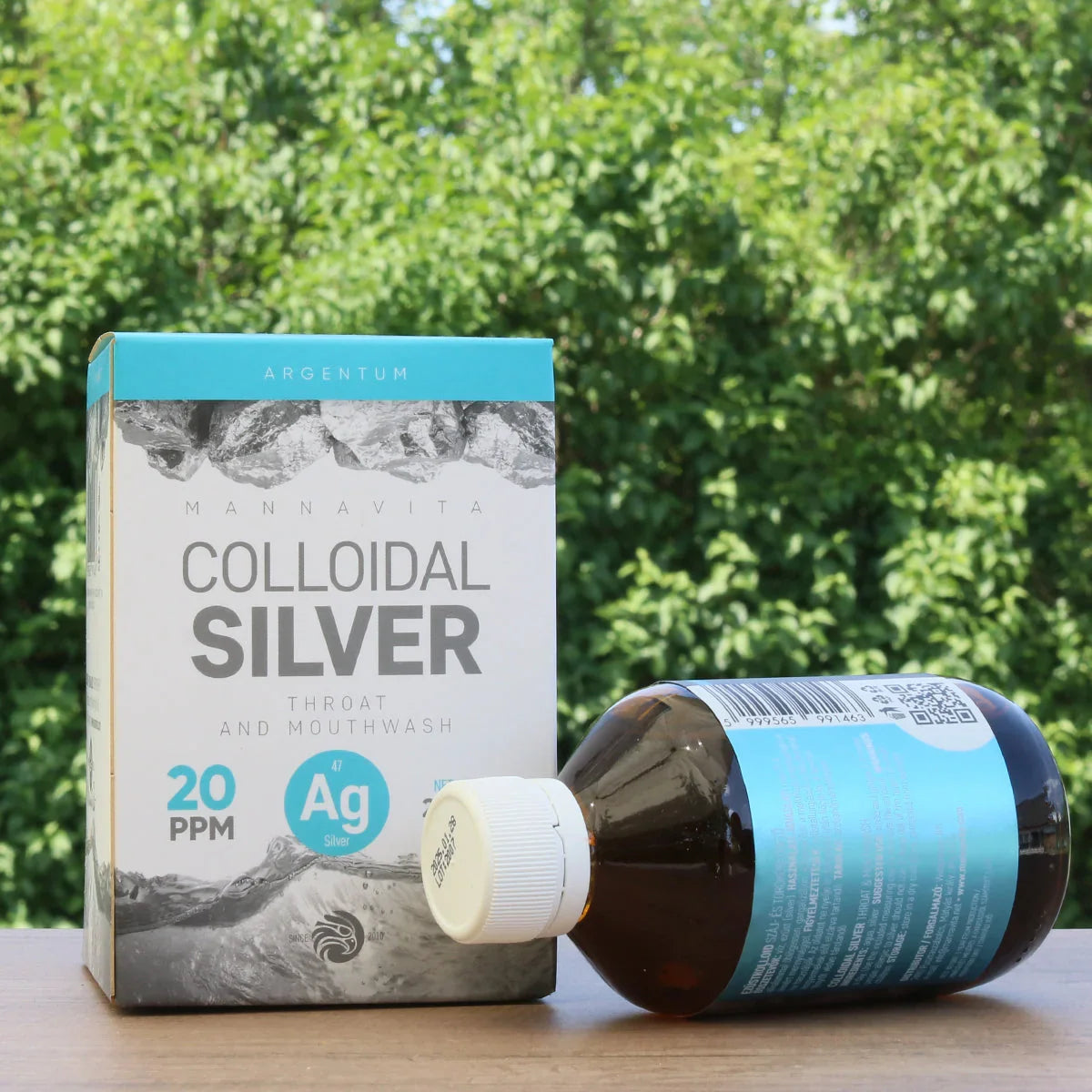 Mannavita Colloidal Silver 20 PPM • 200 ml - Mannavita
