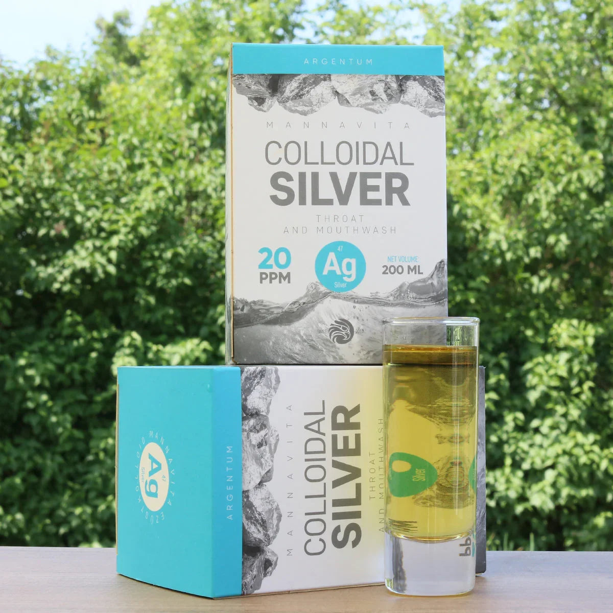 Mannavita Colloidal Silver 20 PPM • 200 ml - Mannavita