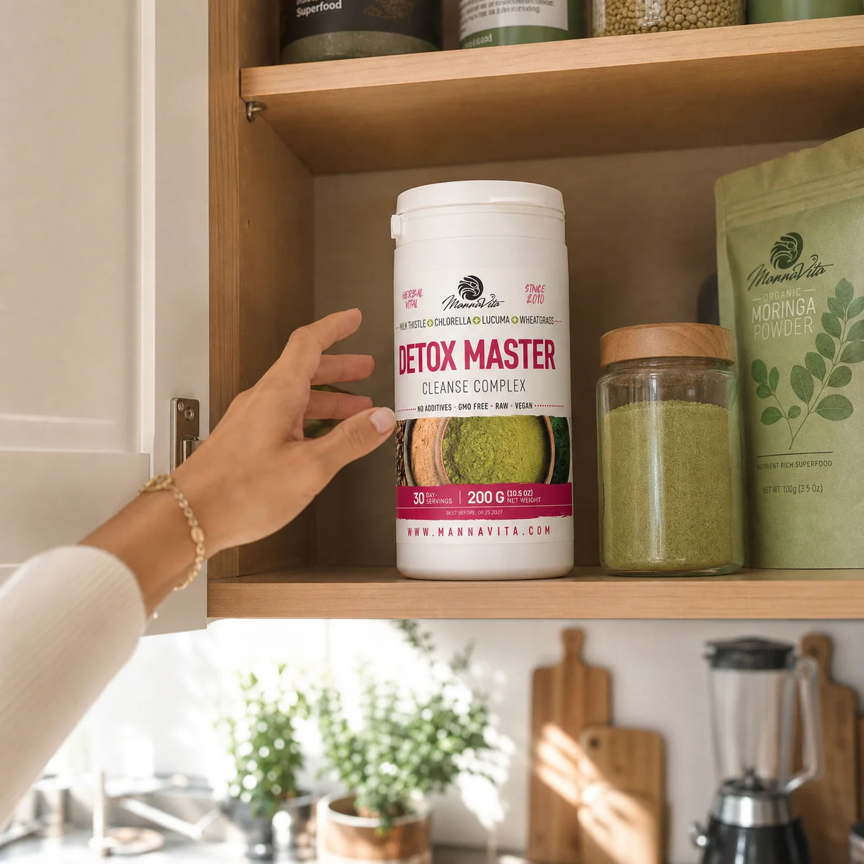 Mannavita Mariendistel + Weizengras + Chlorella + Lucuma • 200 g