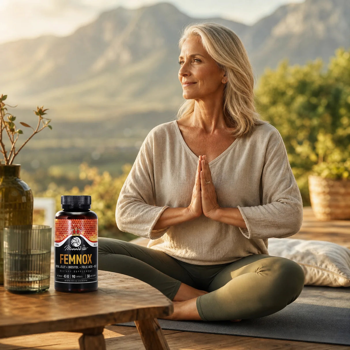 FEMNOX Gelée Royale + Inositol + Folsäure + B12 Komplex • 90 Kapseln