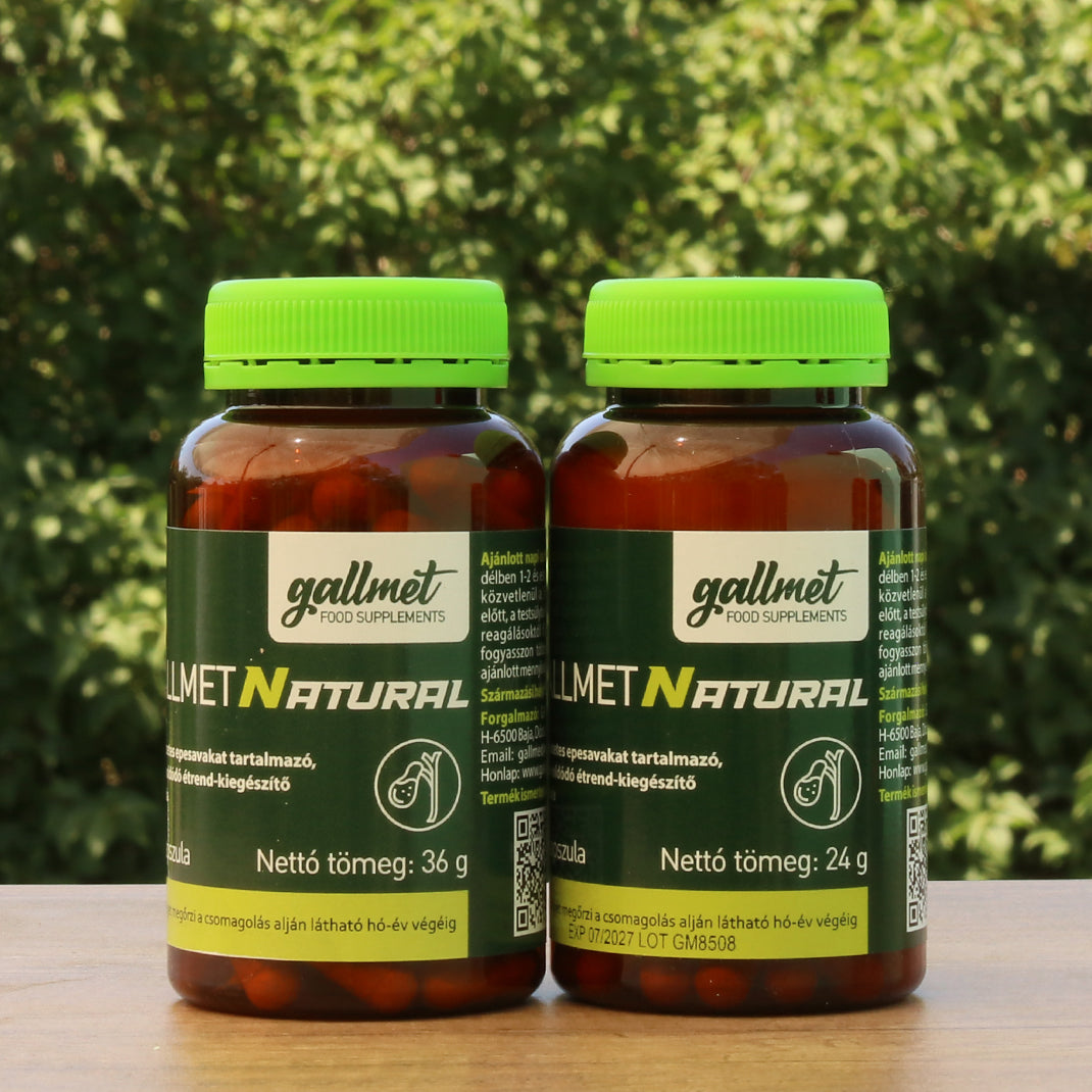 Gallmet Naturkapseln mit Gallensäure • 60 Stk.