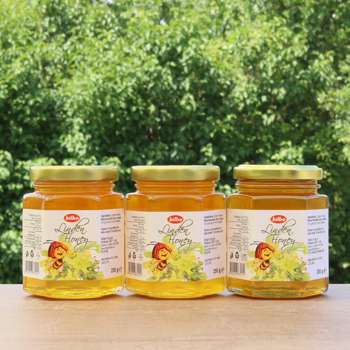 Bilbo roher Lindenhonig • 250 g