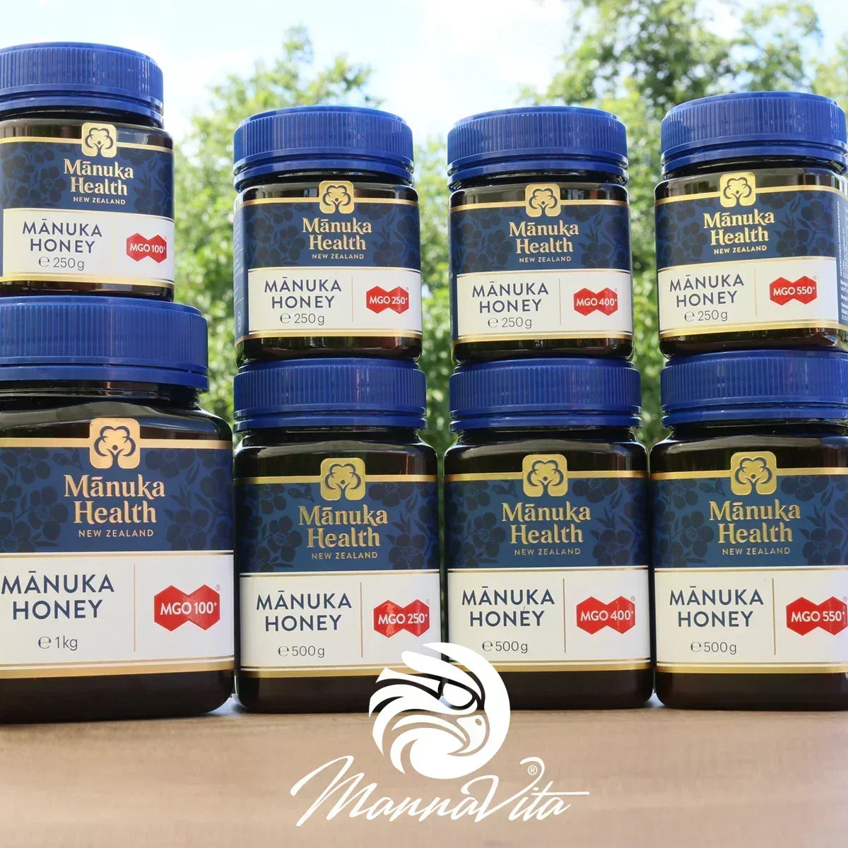 Manuka Health Manuka Honey MGO™ 550+ • 500 g - Mannavita