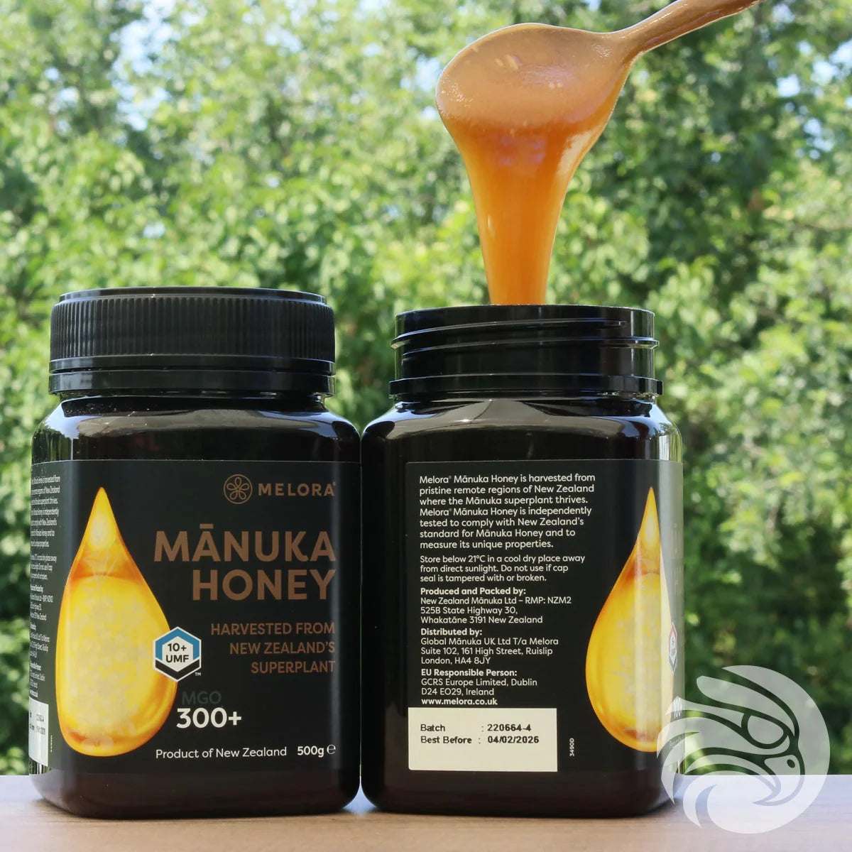 Melora Manuka Honey 300+ MGO™ UMF 10 • 500 g - Mannavita