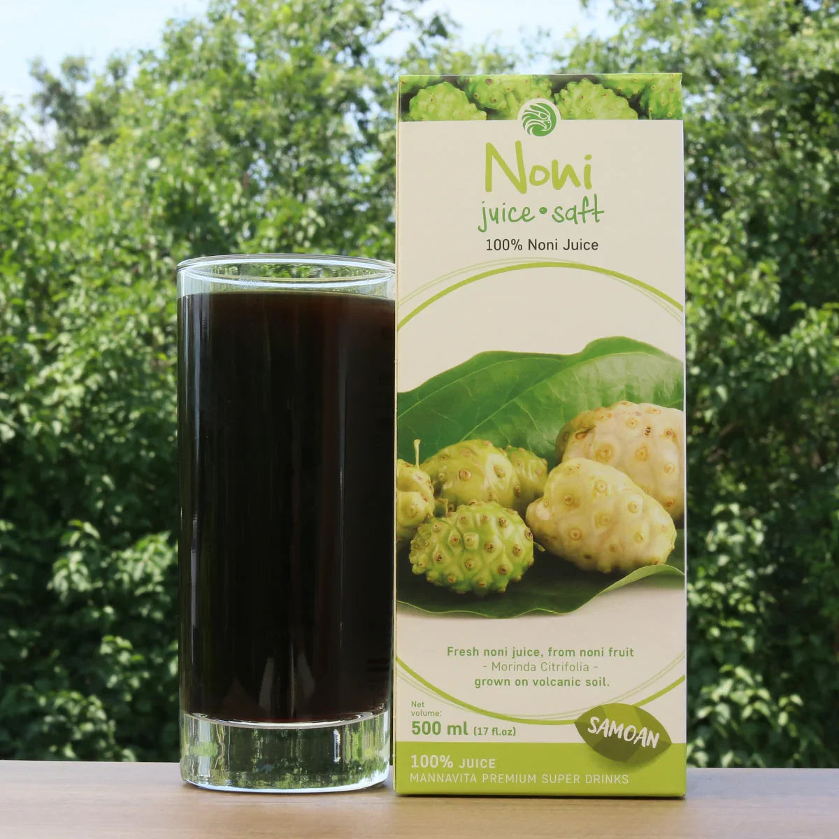 Mannavita Noni 100% pure pressed juice • 500 ml - Mannavita