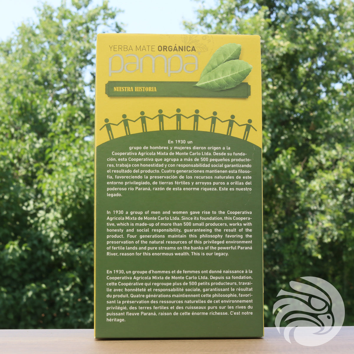 Pampa Bio-Yerba-Mate-Tee • Mit Stängeln hergestellt • 500 g