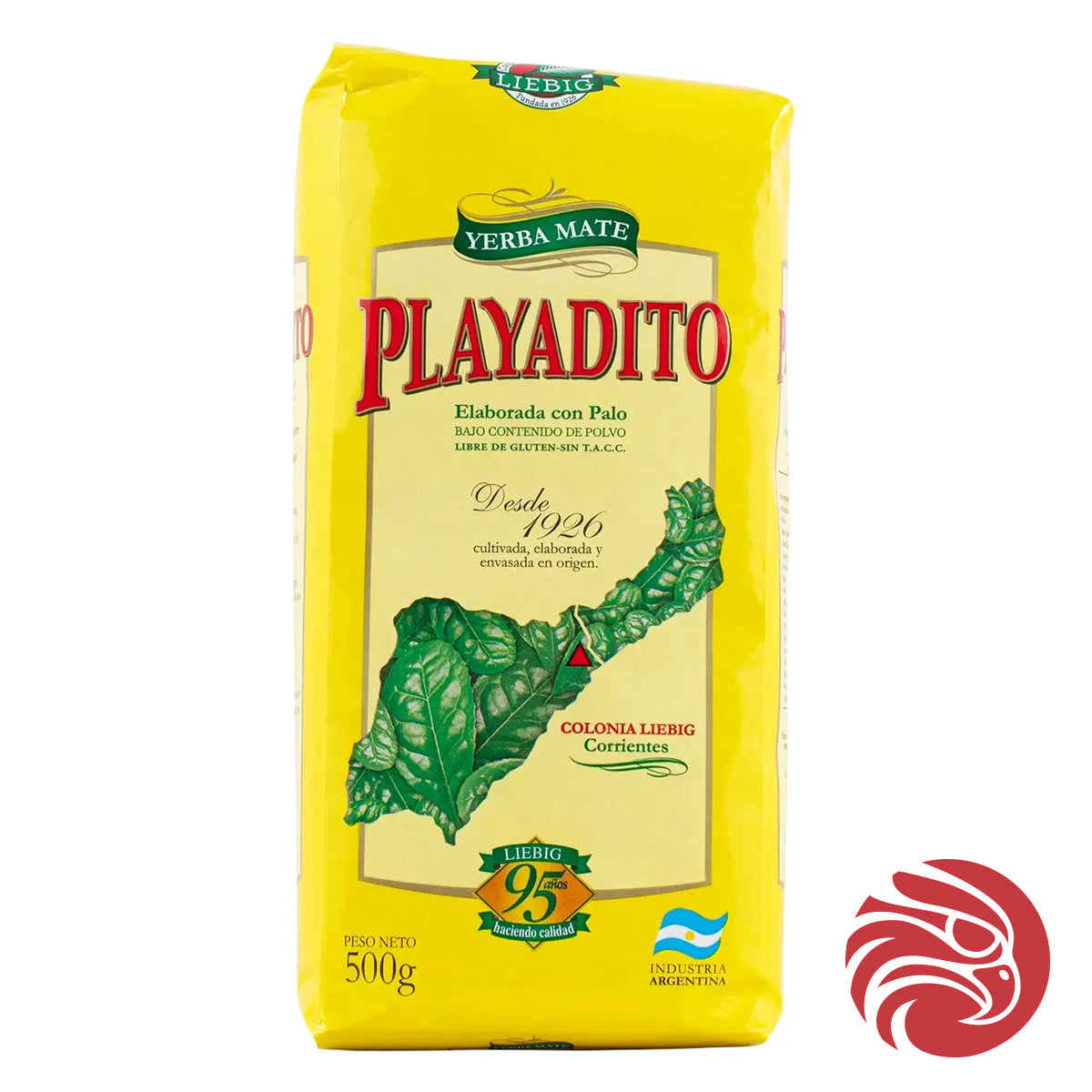 Playadito Yerba-Mate-Tee • Mit Stängeln hergestellt • 500 g