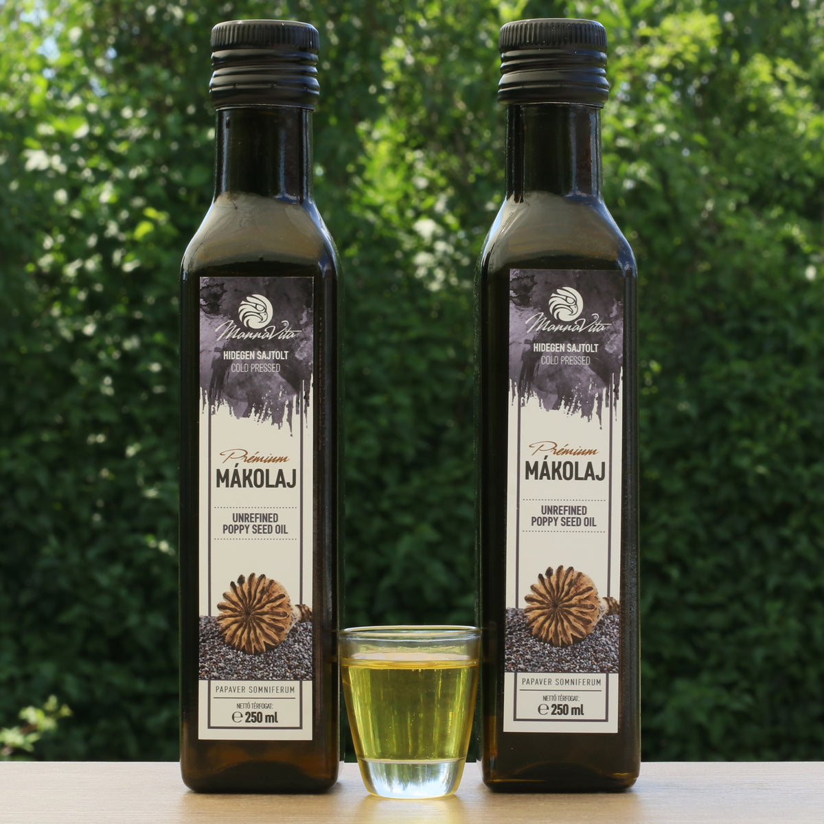 Mannavita Ungarisches kaltgepresstes Mohnöl • 250 ml