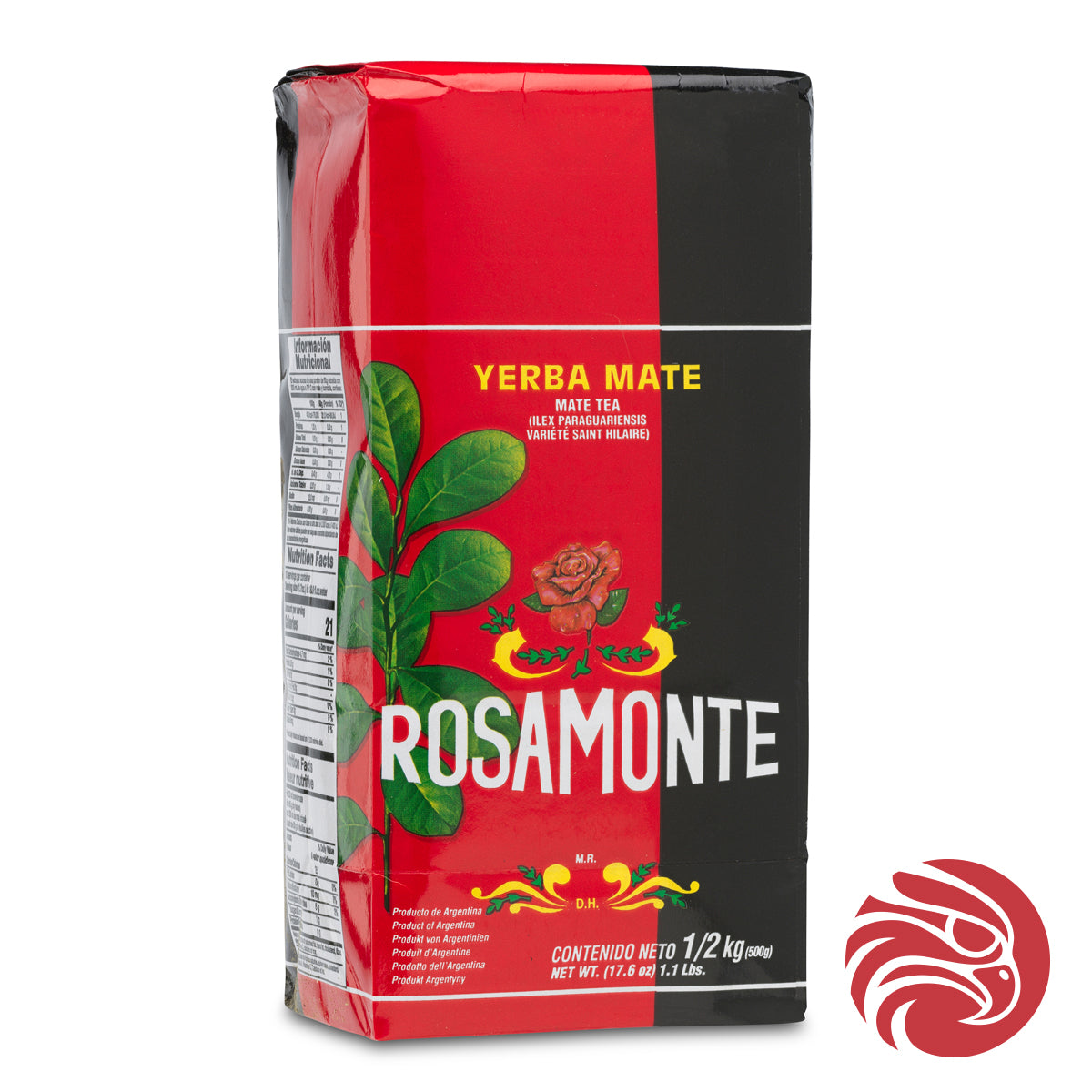 Rosamonte Yerba-Mate-Tee • Mit Stängeln • 500 g