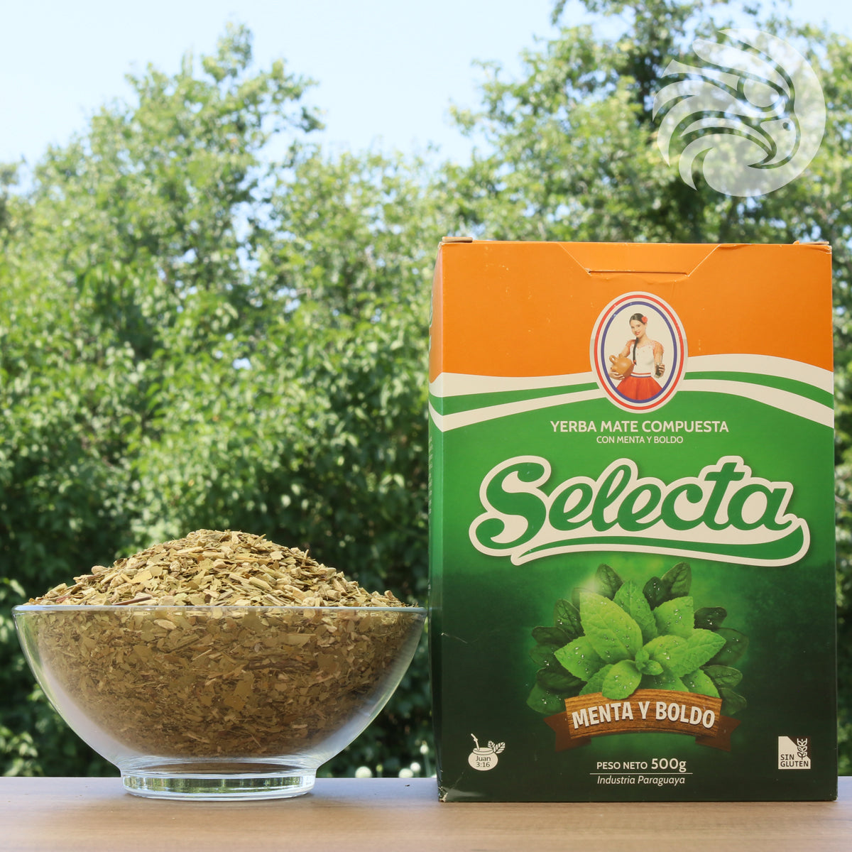 Selecta Yerba-Mate-Tee • Boldo + Minze • 500 g