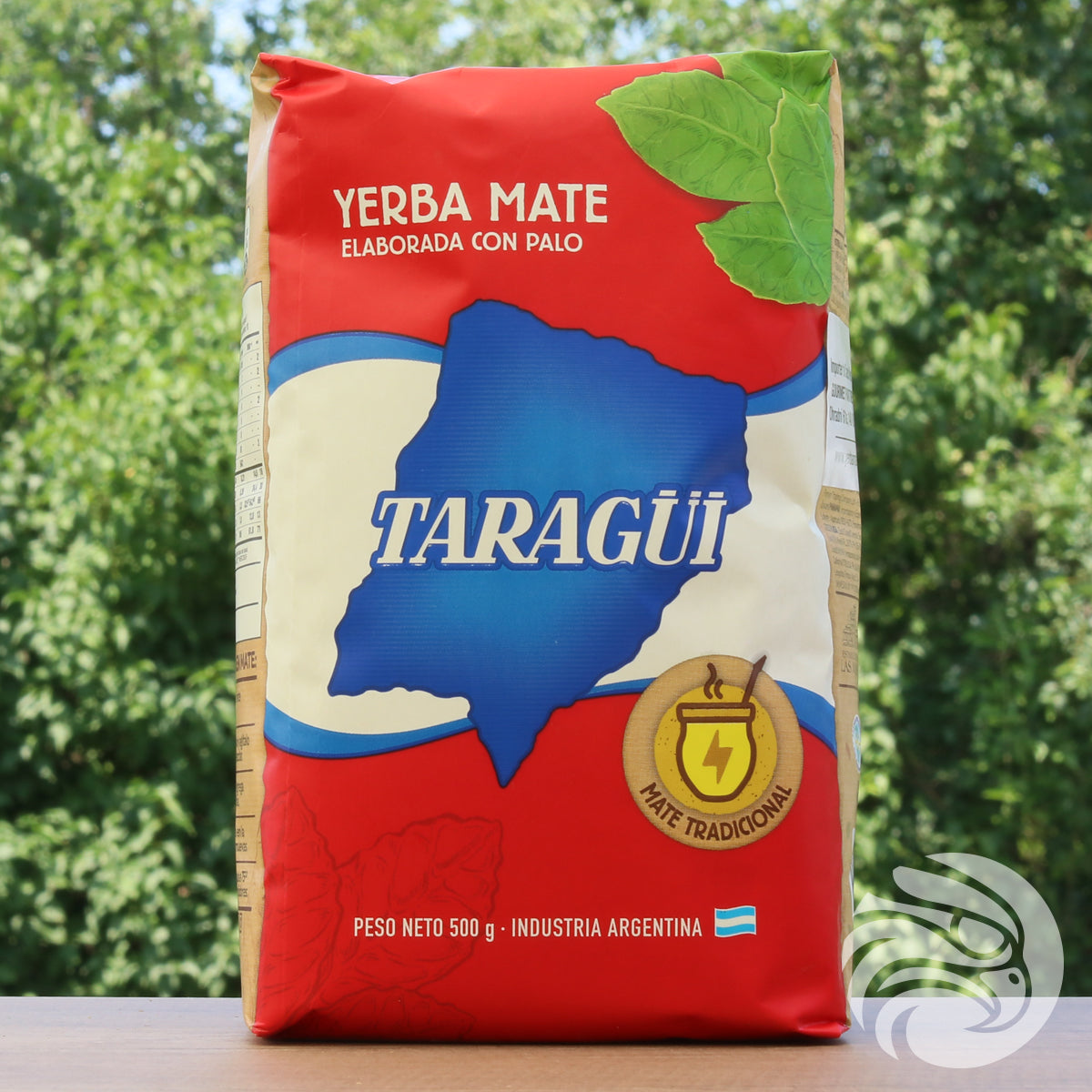 Taragüi Yerba-Mate-Tee • Mit Stängeln verarbeitet • 500 g