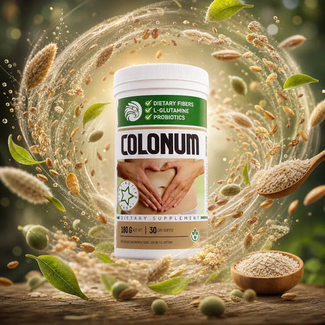 Revitalize Your Health with COLONUM Colon Cleanse & Gut Restore Powder for a Balanced Gut
