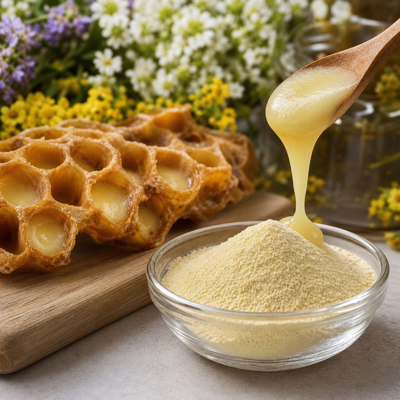 Exploring the Health Benefits of Concentrated Royal Jelly Powder with 6% 10-HDA Content