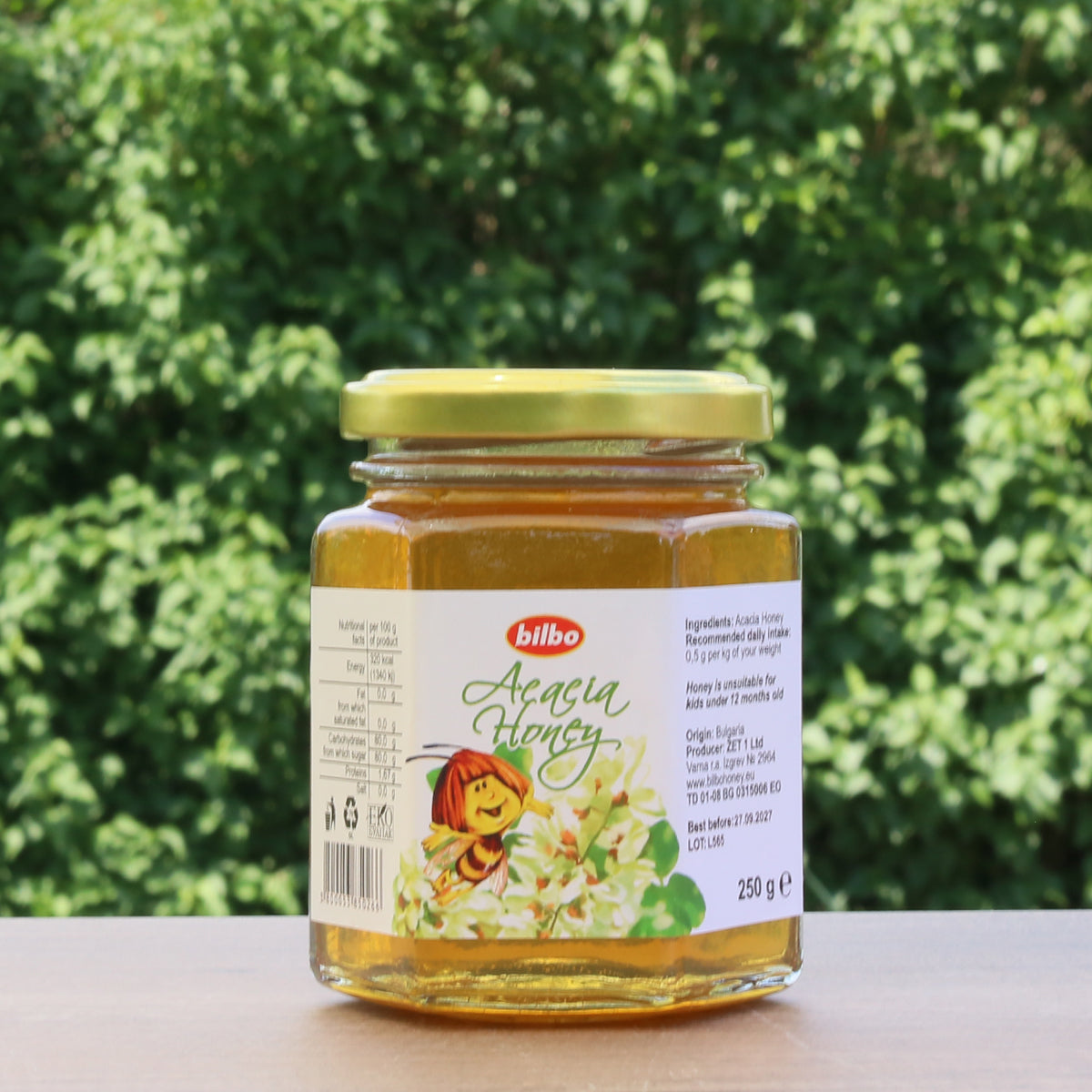 Bilbo roher Akazienhonig • 250 g