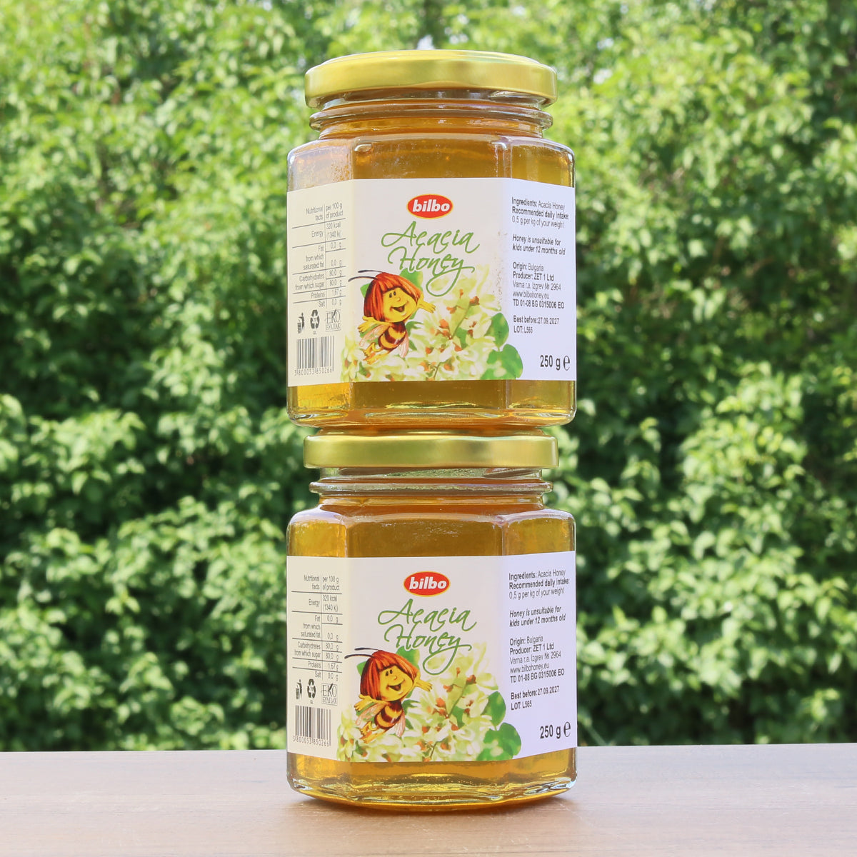 Bilbo roher Akazienhonig • 250 g