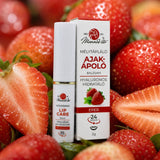 Mannavita Lip Balm mit Hyaluronsäure • Tiefenpflege • ERDBEERE