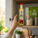 Mannavita ungefilterter Apfelessig mit doppelter Fermentation • 500 ml