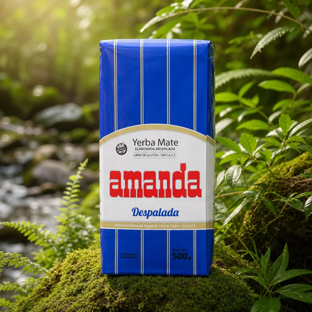Amanda Yerba-Mate-Tee • Ohne Stängel – Sin palo • 500 g