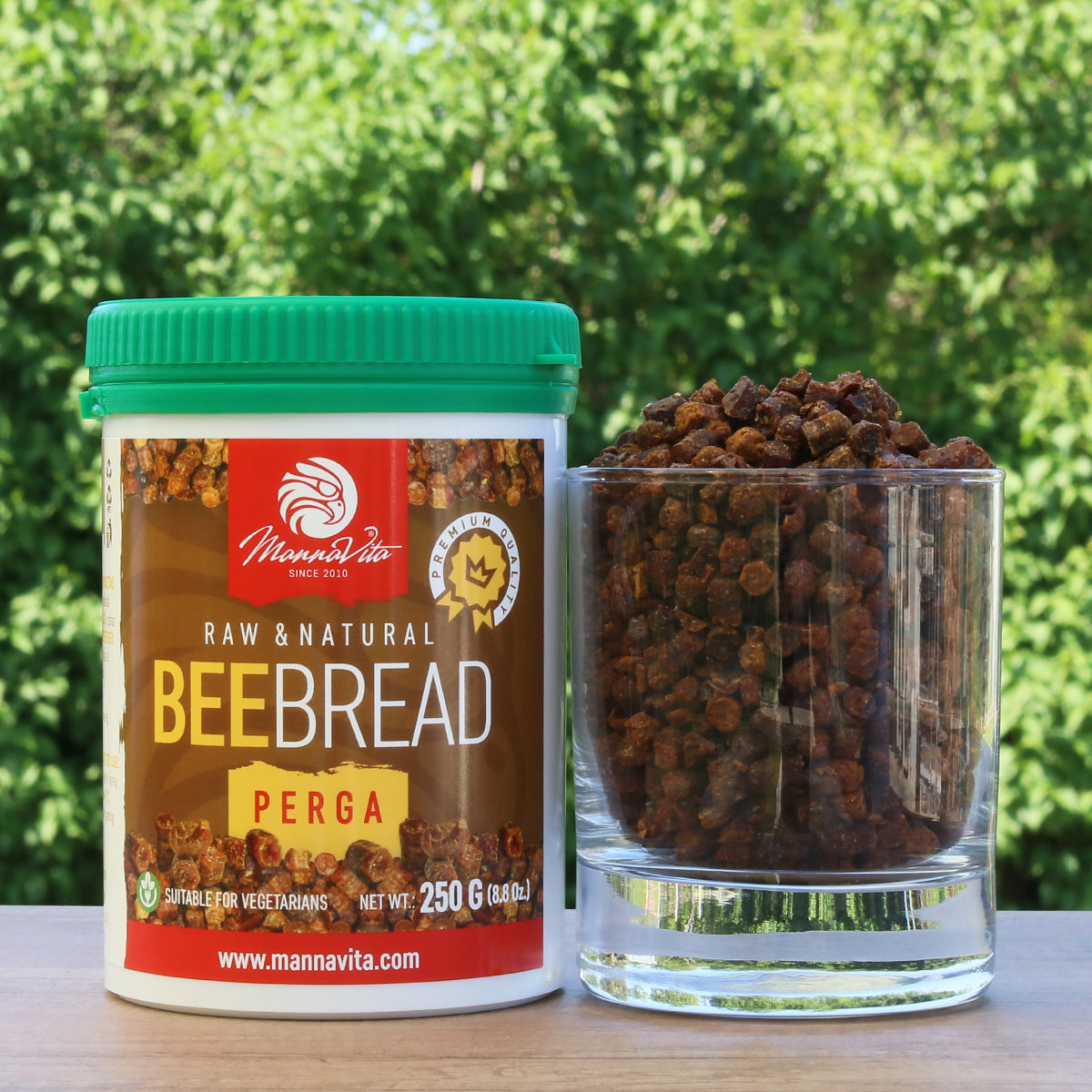 Mannavita 100 % Bienenbrot • 250 g