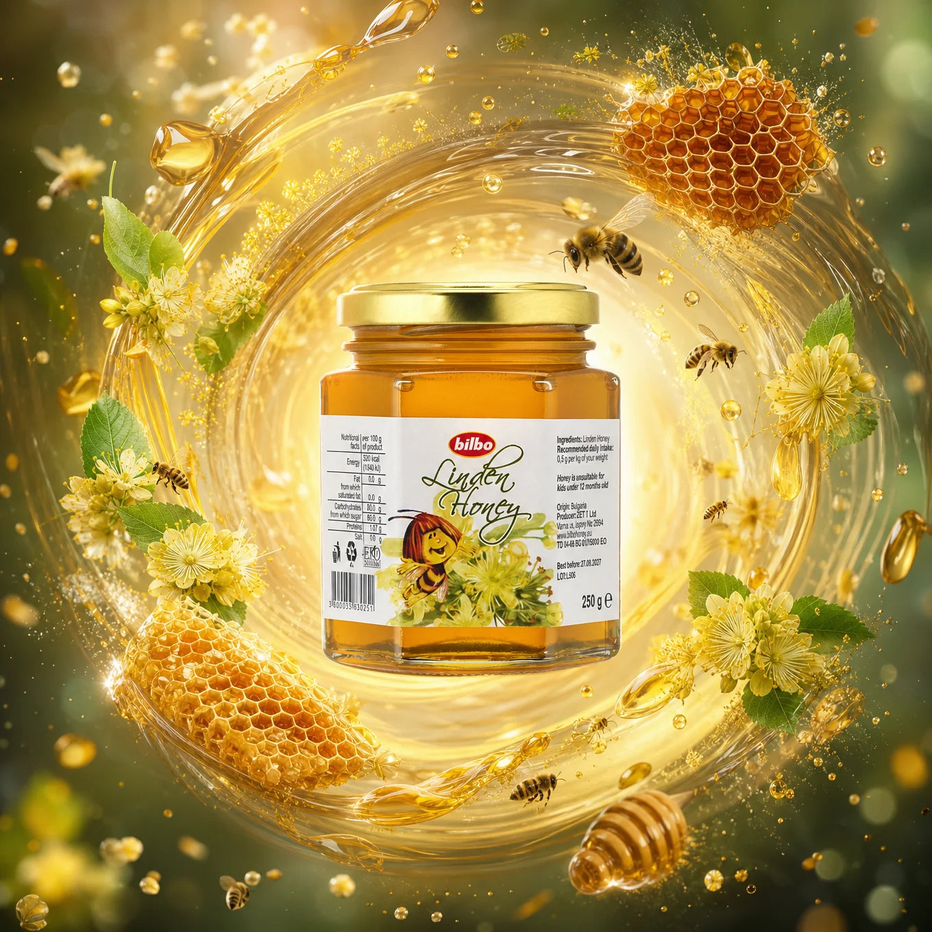 Bilbo roher Lavendelhonig • 250 g