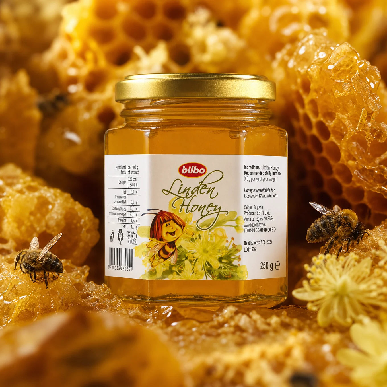 Bilbo roher Lavendelhonig • 250 g