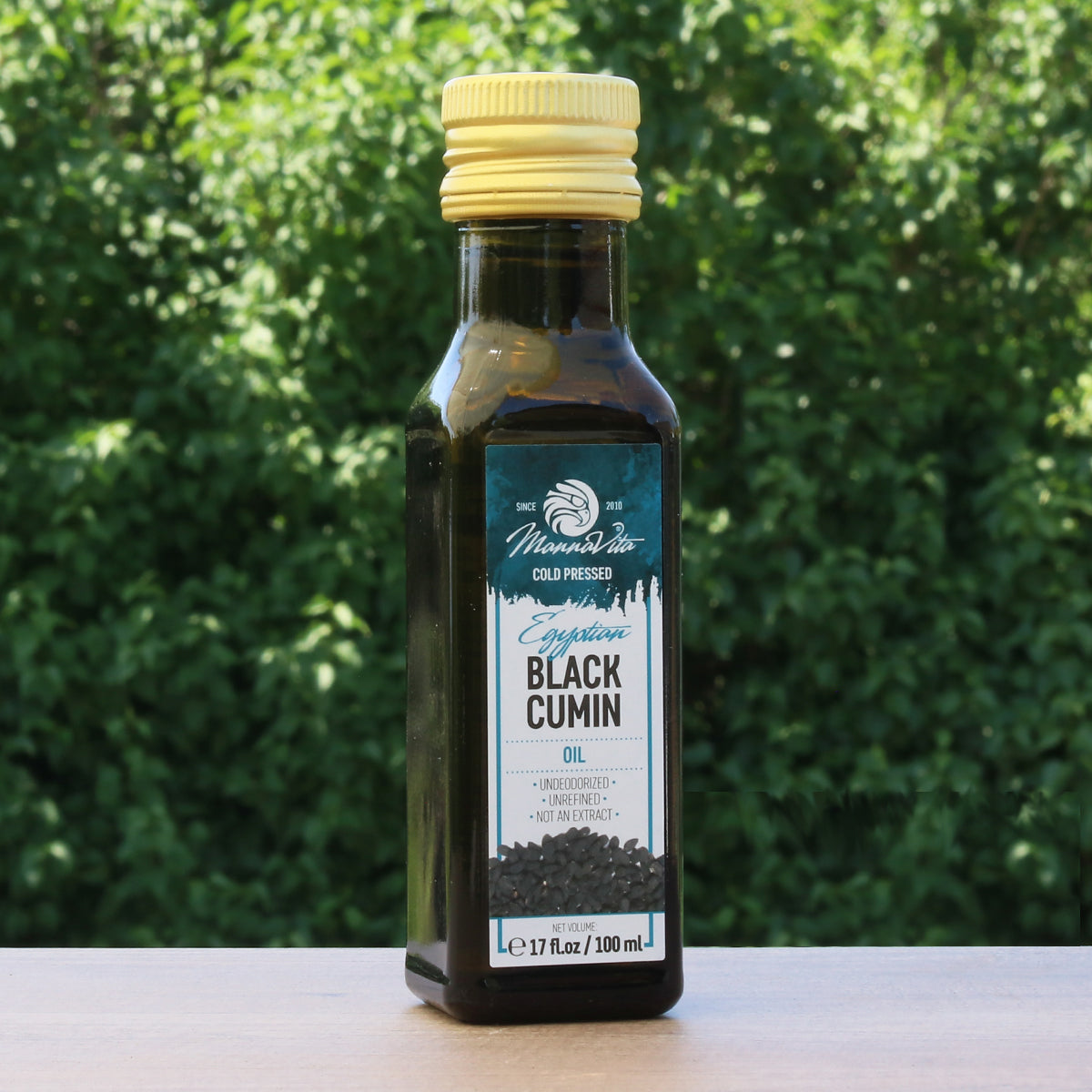 Mannavita kaltgepresstes Schwarzkümmelöl • 100 ml