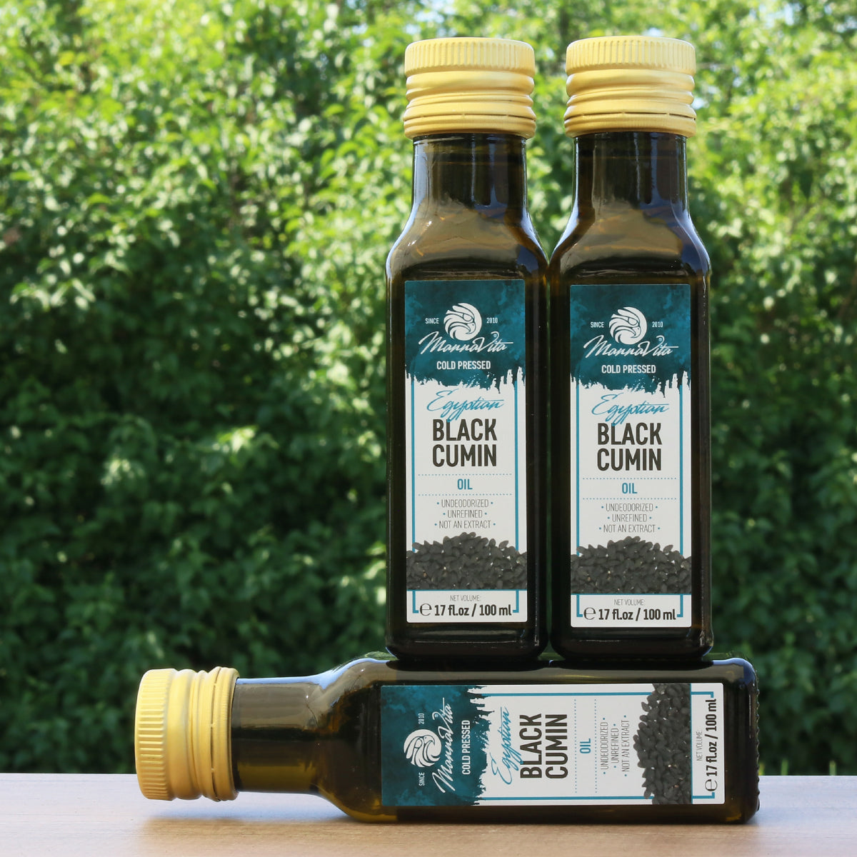Mannavita kaltgepresstes Schwarzkümmelöl • 100 ml