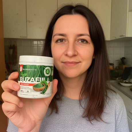 Mannavita Weizengrassaft-Getränkepulver • glutenfrei • 140g