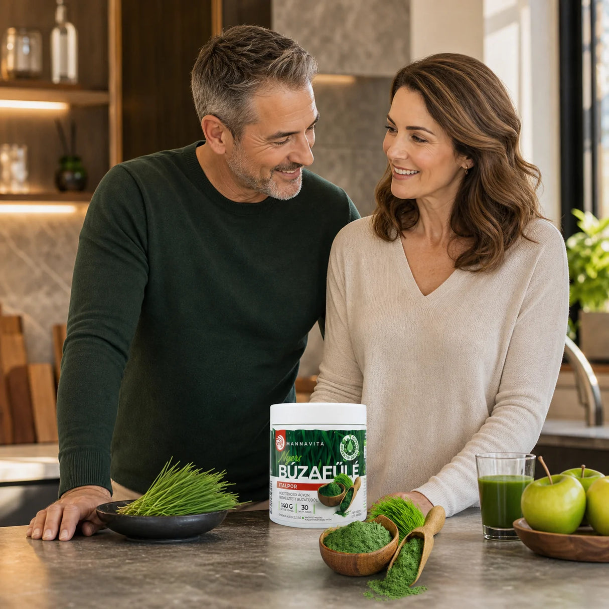 Mannavita Weizengrassaft-Getränkepulver • glutenfrei • 140g