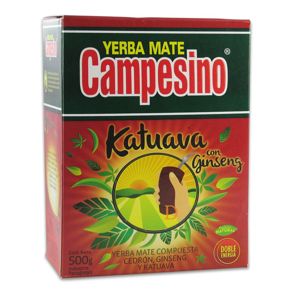 Campesino Yerba-Mate-Tee • Katuava + Ginseng • 500 g
