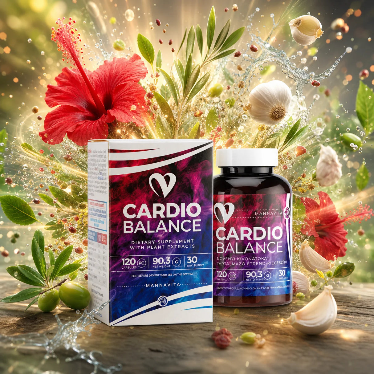 CARDIO Balance Blutdruckkomplex • 120 Kapseln
