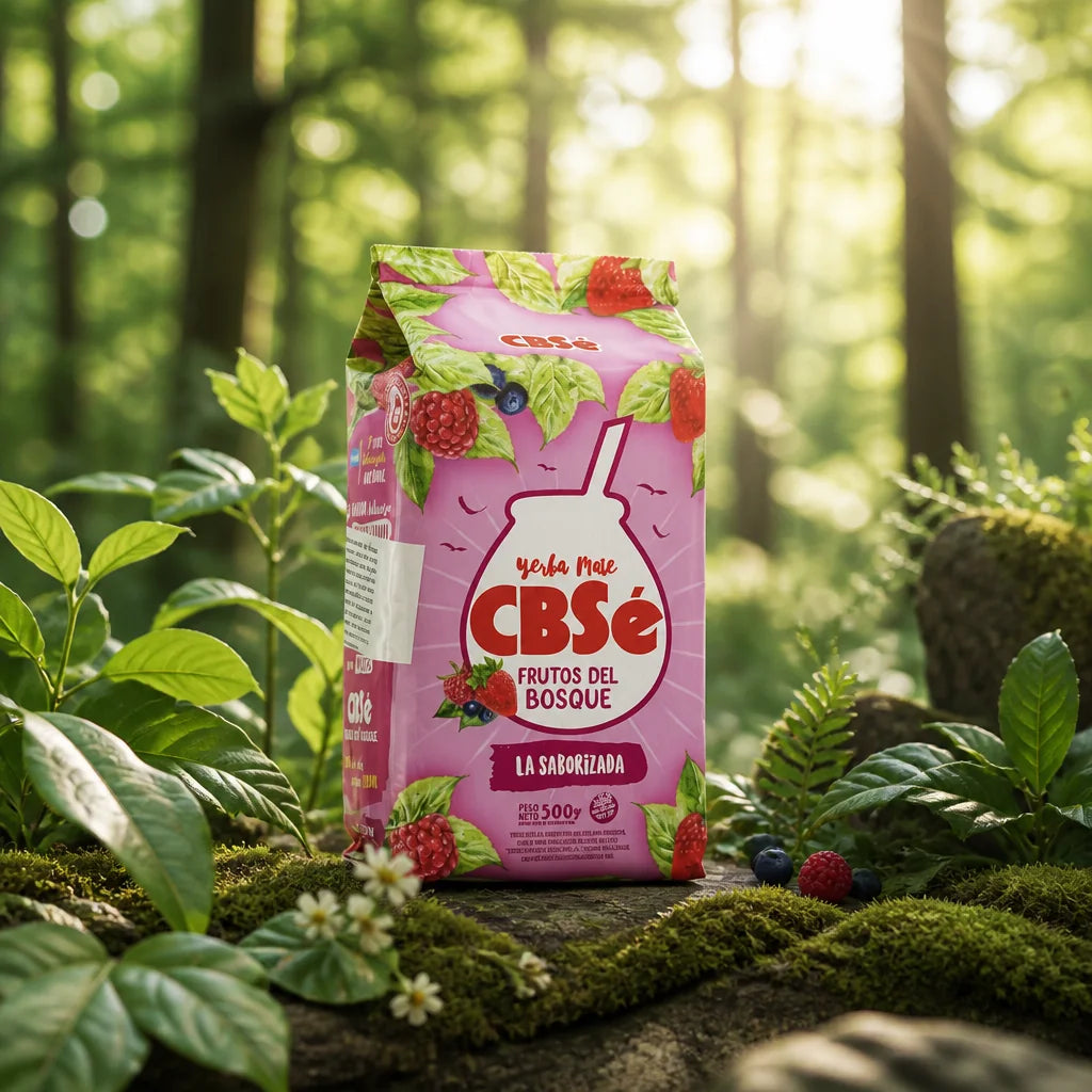 CBSé Yerba-Mate-Tee • Waldfrüchte • 500 g