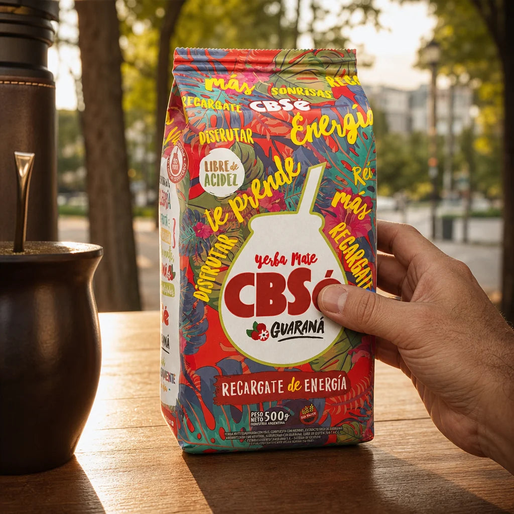 CBSé Yerba-Mate-Tee • Waldfrüchte • 500 g