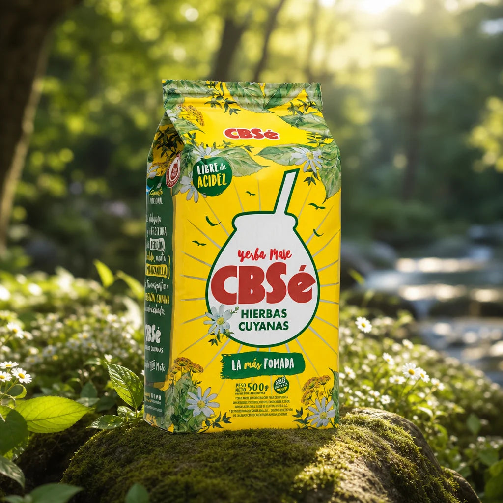 CBSé Yerba-Mate-Tee • Waldfrüchte • 500 g