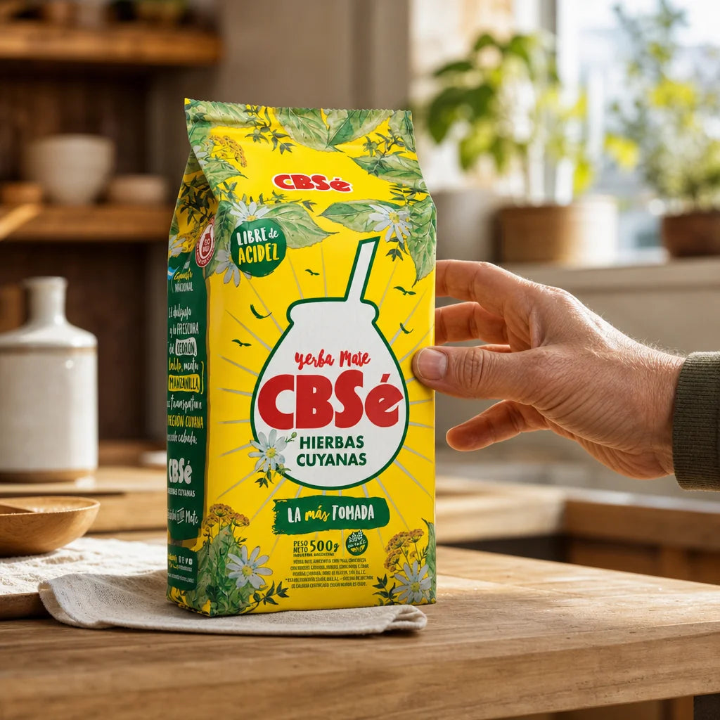 CBSé Yerba-Mate-Tee • Waldfrüchte • 500 g