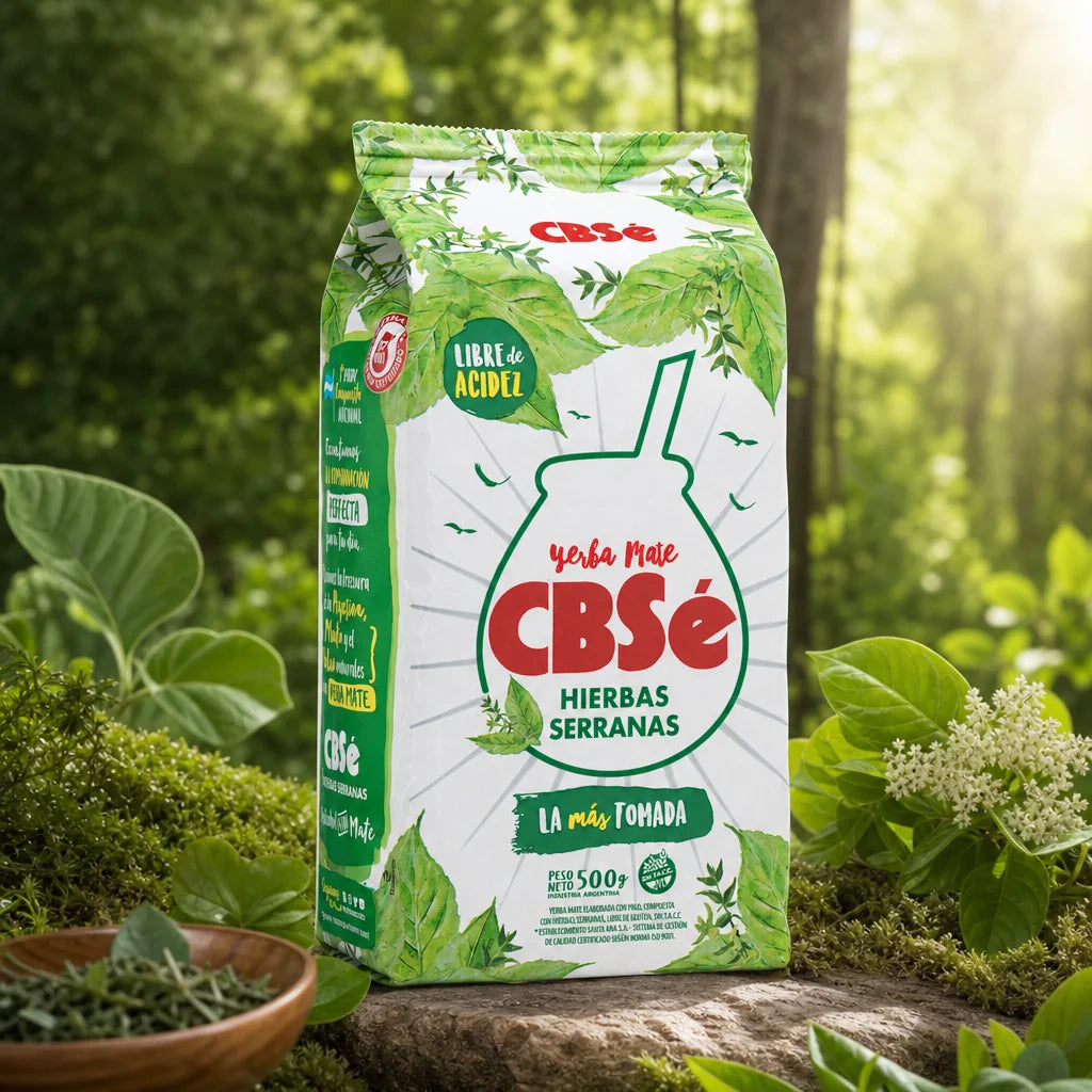 CBSé Yerba-Mate-Tee • Waldfrüchte • 500 g