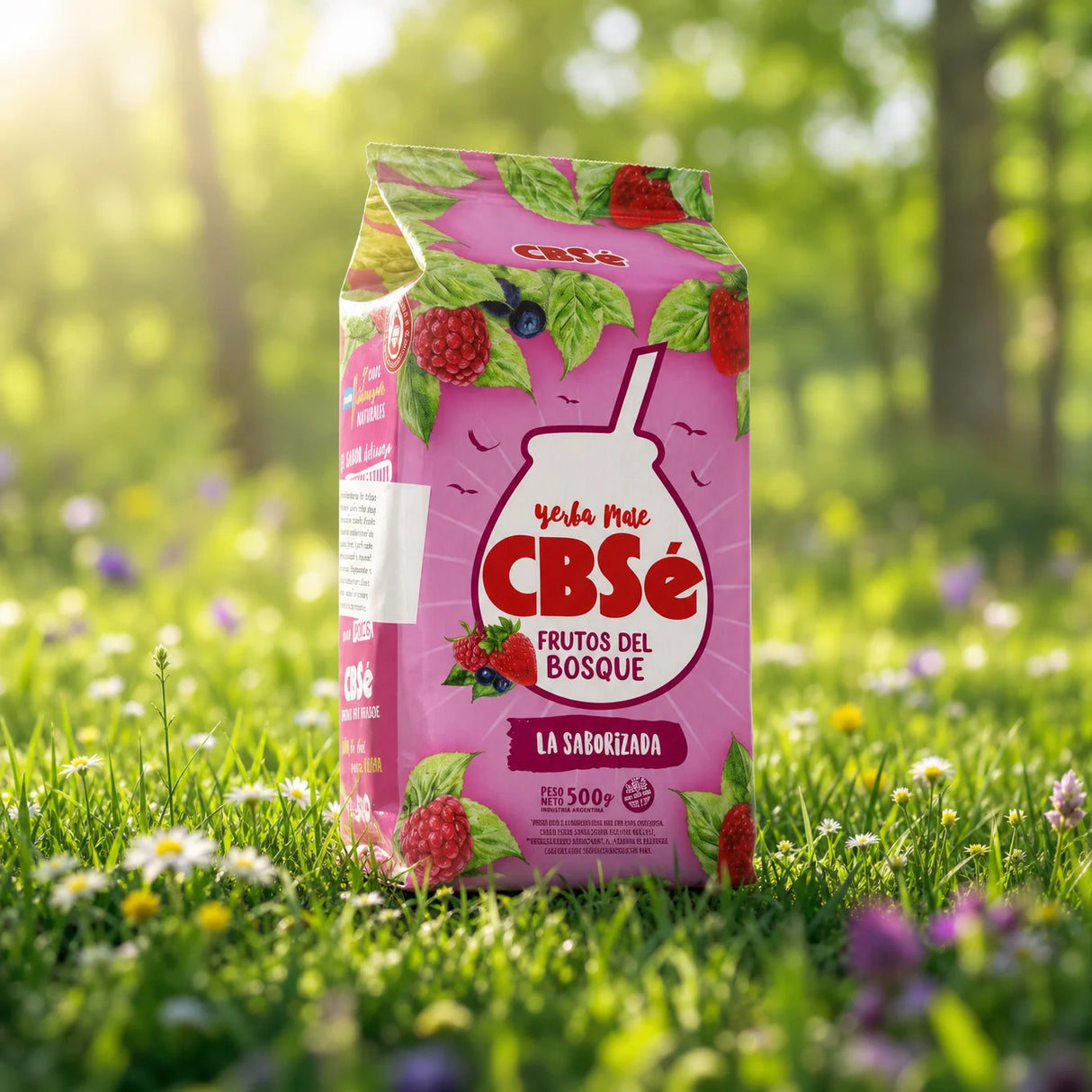 CBSé Yerba-Mate-Tee • Waldfrüchte • 500 g