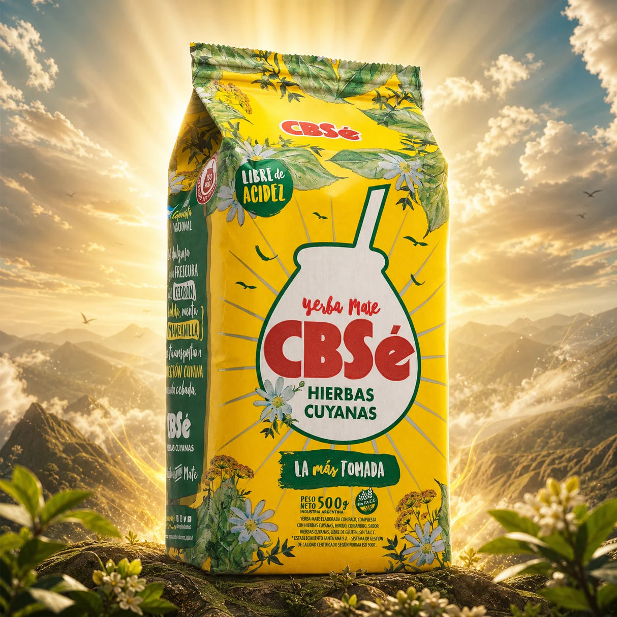 CBSé Yerba-Mate-Tee • Waldfrüchte • 500 g