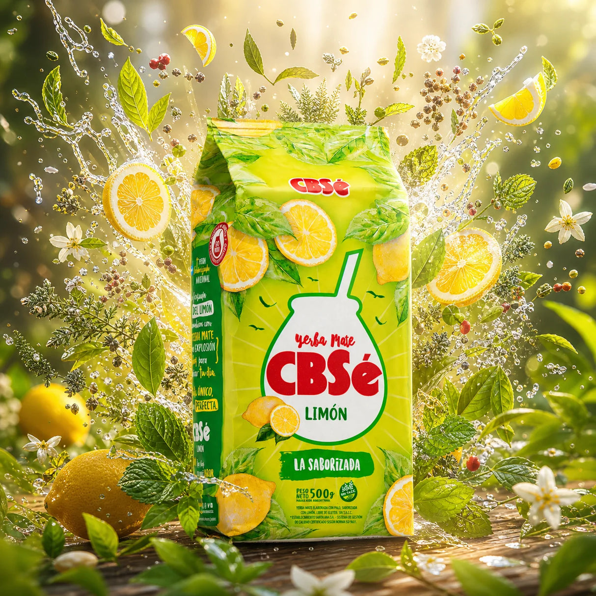 CBSé Yerba-Mate-Tee • Waldfrüchte • 500 g