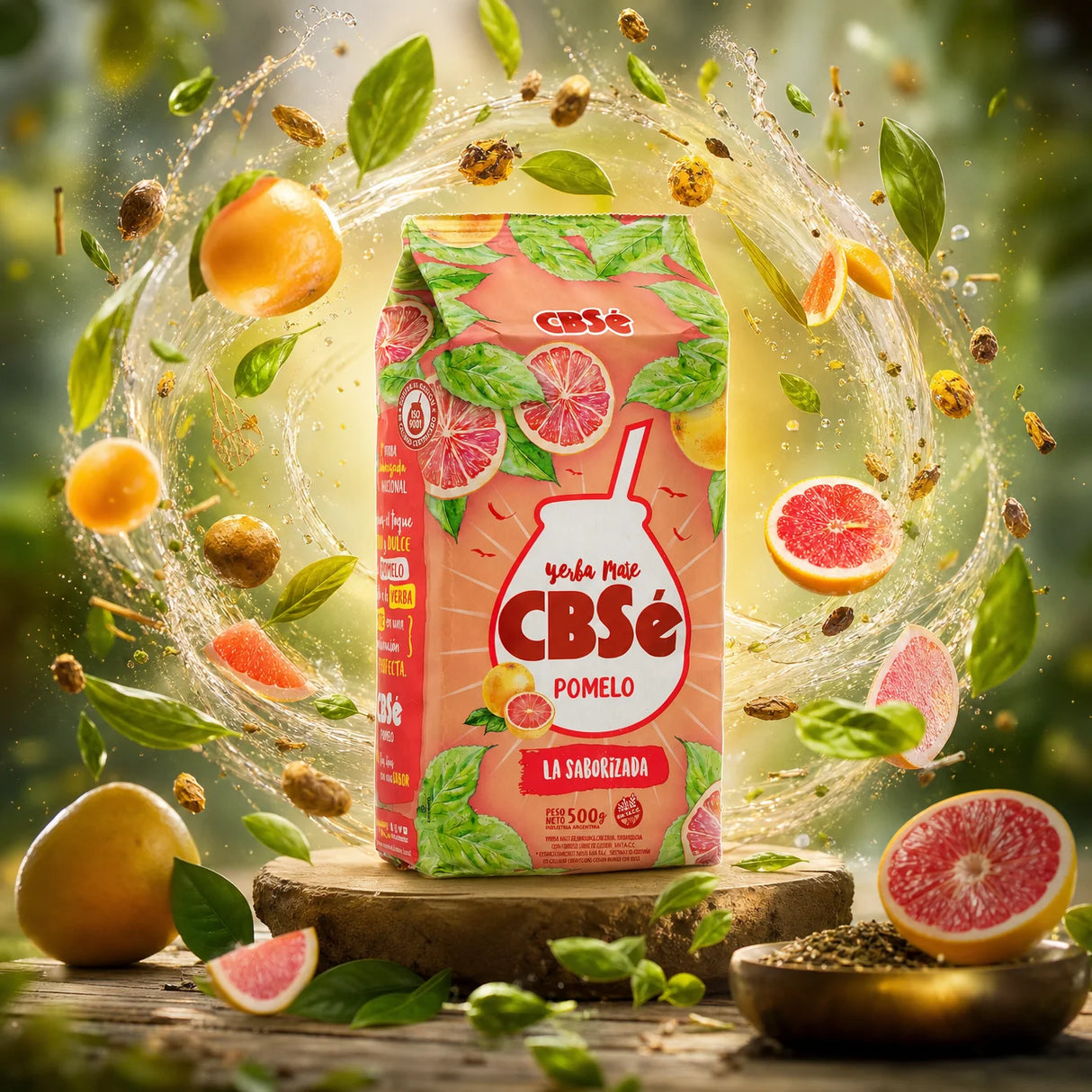CBSé Yerba-Mate-Tee • Waldfrüchte • 500 g
