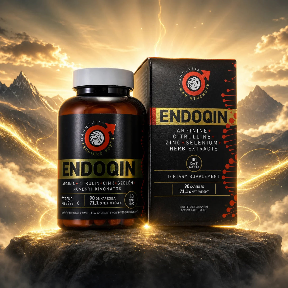 ENDOQIN Manpower Forte • 90 Kapseln