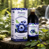 Mannavita Blaubeere 100% gepresster reiner Saft • 500 ml