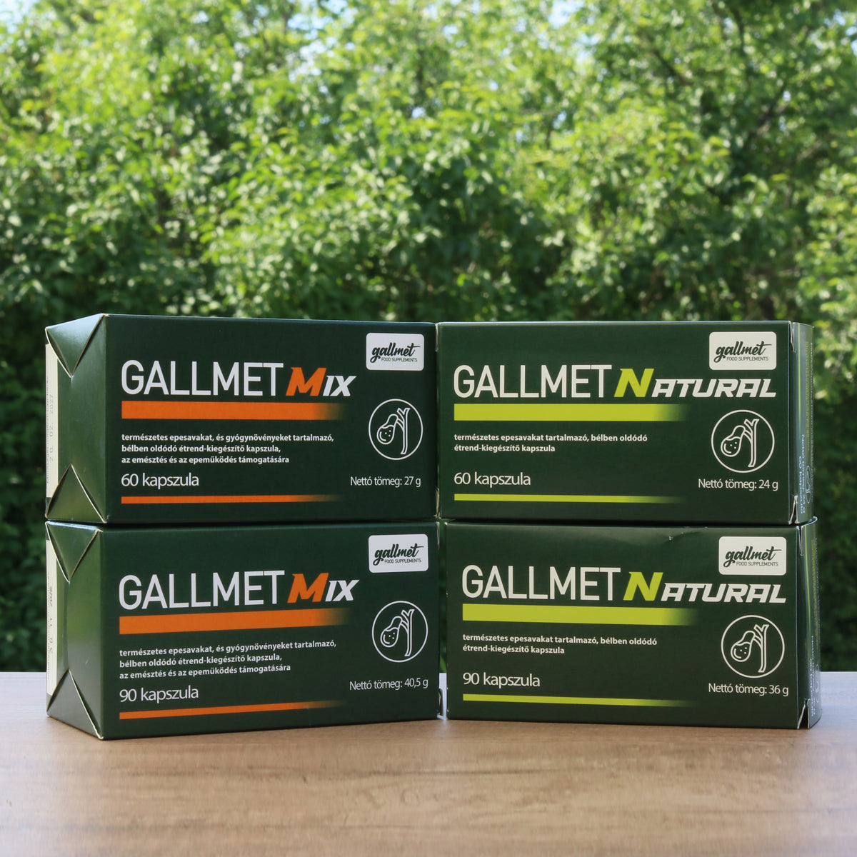 Gallmet Mix Gallensäure- und Kräuterkapseln • 60 Stk.