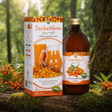 Mannavita Sanddorn 100% gepresster reiner Saft • 500 ml